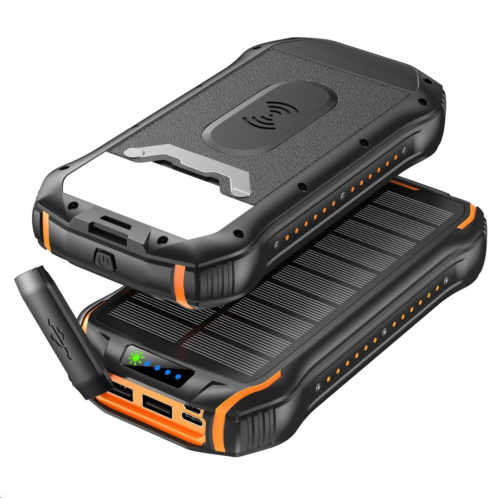 Solar Powerbank with Waterproof Housing and SOS Function Bowlift