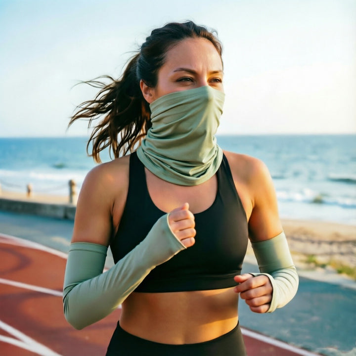 Women's functional sports neck scarf Bowlift