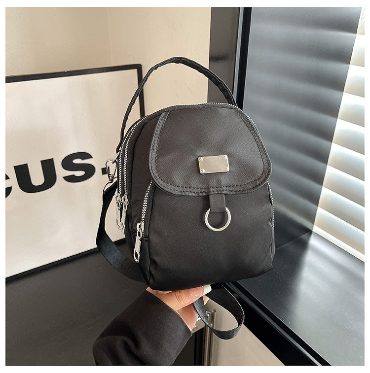 Compact Multi-Pocket Mini Backpack