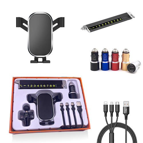 Unisex cordless car charging holder with integrated phone holder Bowlift