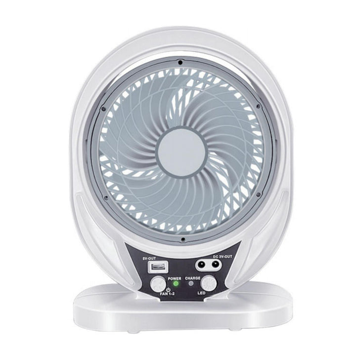 Women portable solar-powered table fan Bowlift