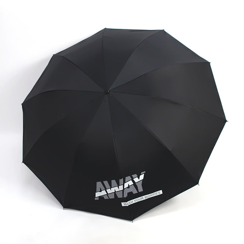 Women's Robust Umbrella with Wind Protection System Bowlift