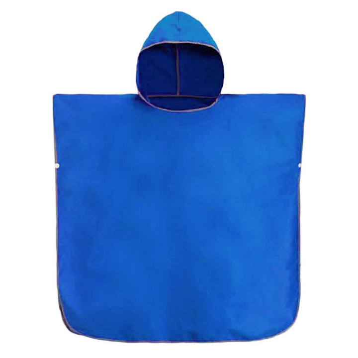 Water-repellent hooded poncho Bowlift
