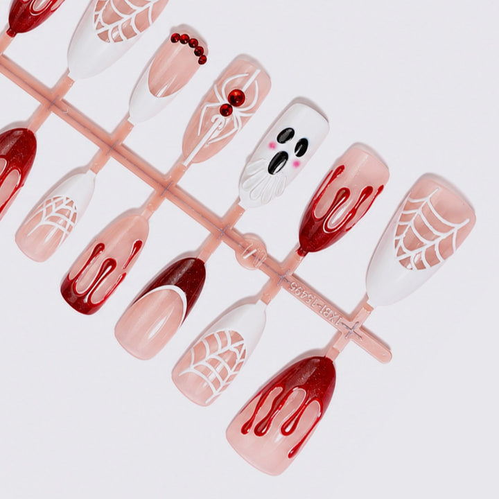 Halloween inspired art nail set Bowlift
