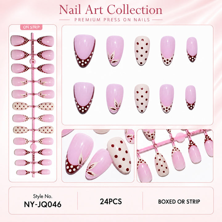 Premium Artificial Nail Set Bowlift