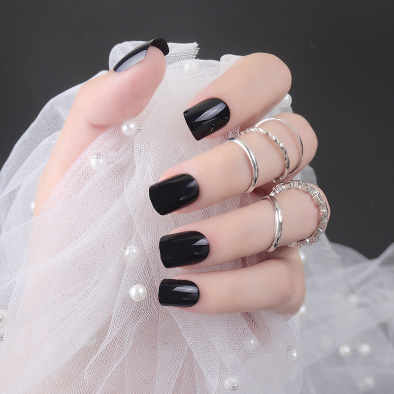 High-Gloss Square Press-On Nails Bowlift