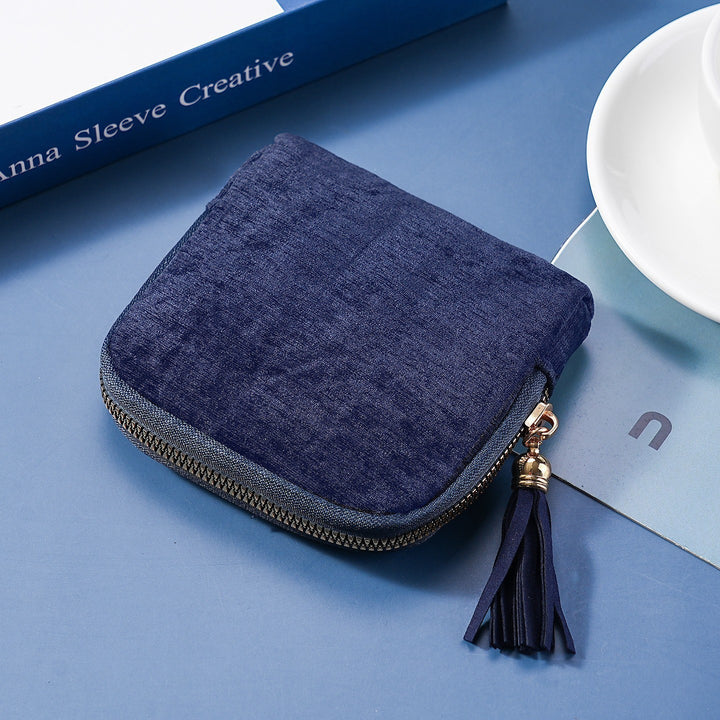 Stylish Zippered Coin Pouch Bowlift