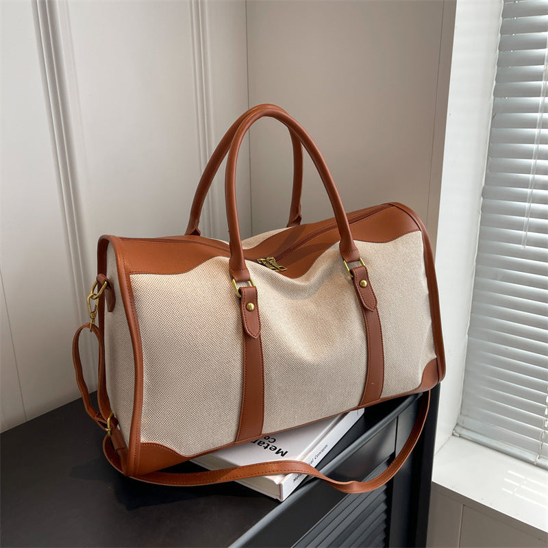 Weekend travel bag with multifunctional compartments Bowlift