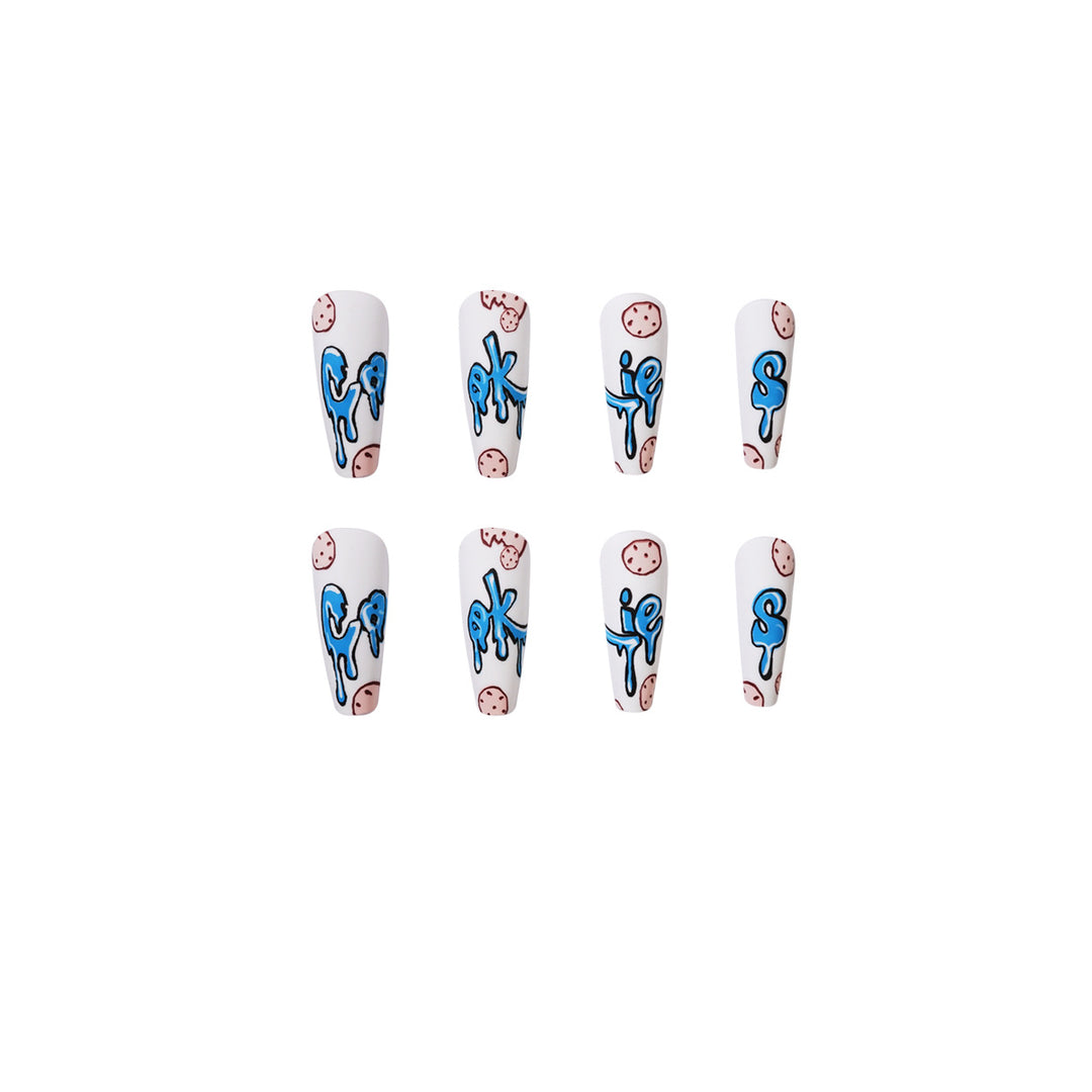 Artful Nail Art with Cookie Motif Bowlift