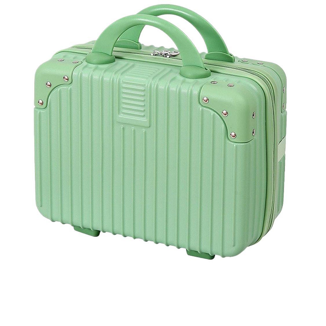 Hard-shell carry-on suitcase with secure lock and innovative design Bowlift