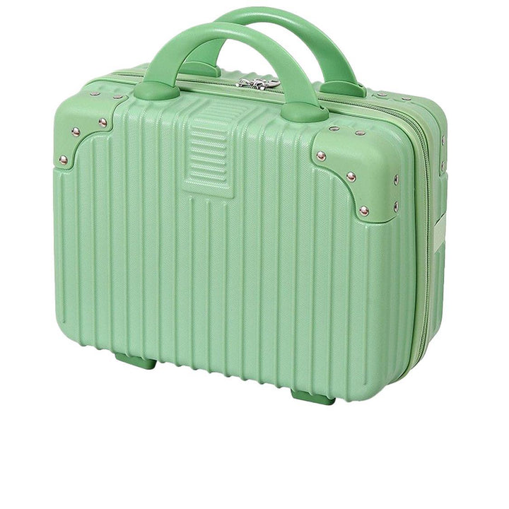 Hard-shell carry-on suitcase with secure lock and innovative design Bowlift