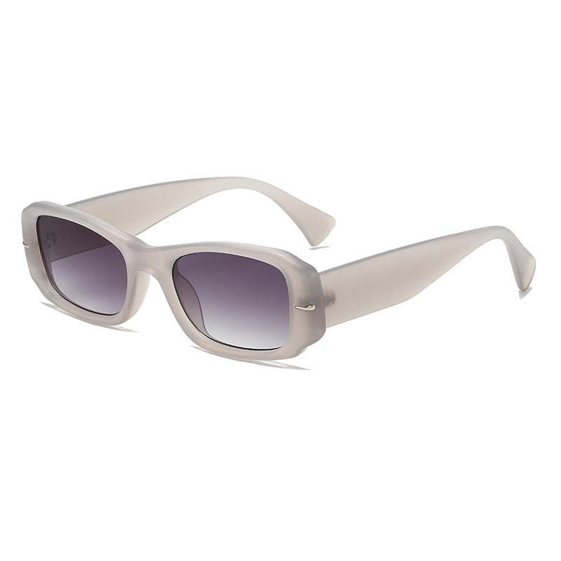 Retro-Inspired Thick Frame Sunglasses Bowlift