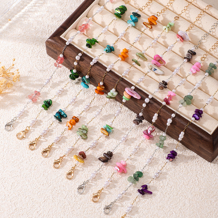 Chic Pearl and Gemstone Bracelet Bowlift