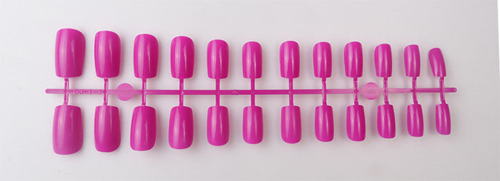 Natural Glossy Press-On Nail Tips Bowlift