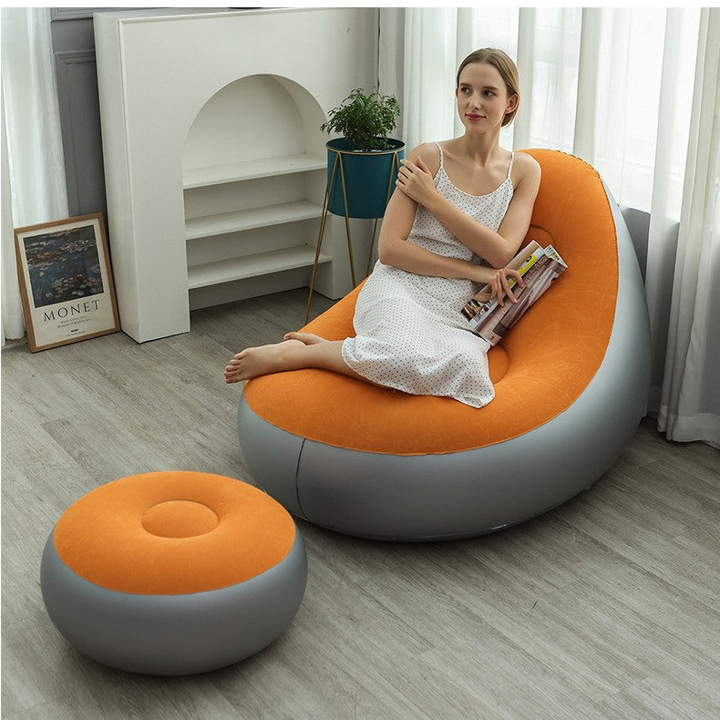 Women's Inflatable Comfort Sofa with Ergonomic Backrest Bowlift