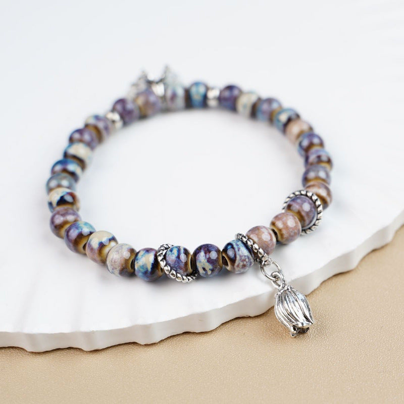 Heart-Shaped Beaded Bracelet Bowlift