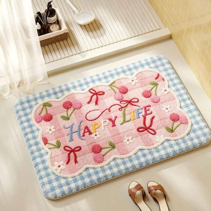 Decorative Woven Bath Mat