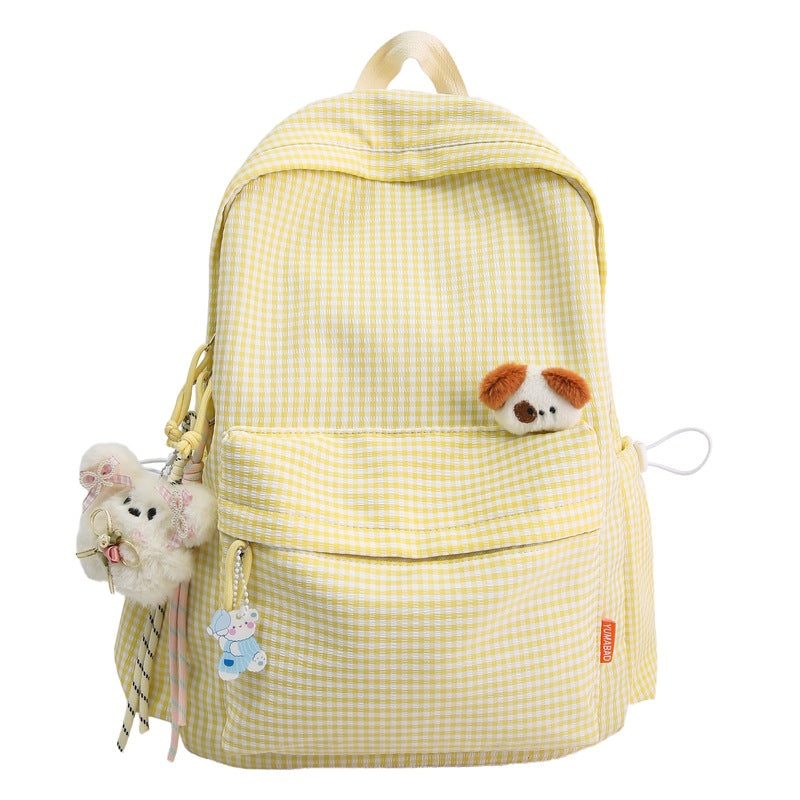 Cute Character-Embellished Backpack