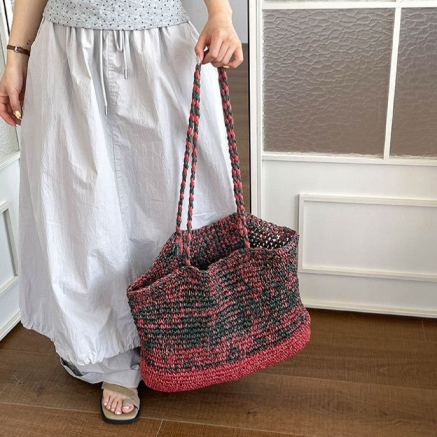 Airy macramé tote bag Bowlift