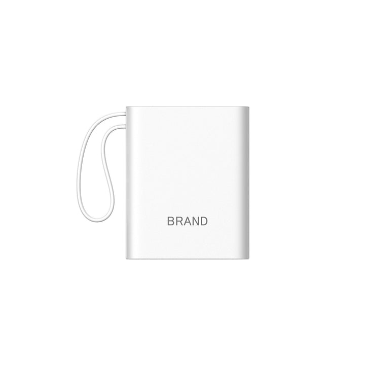 Portable power bank with integrated cable management and fast charging function Bowlift
