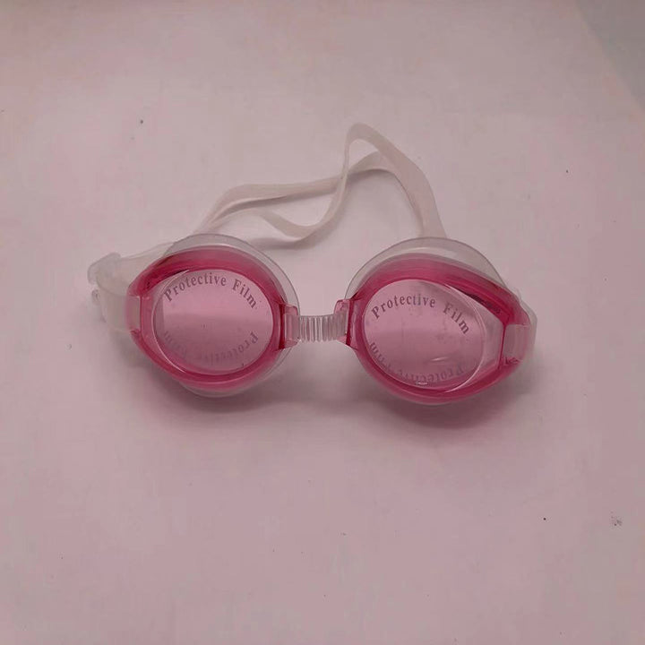 Sport swimming goggles with high-performance anti-fog coating and flexible silicone strap Bowlift
