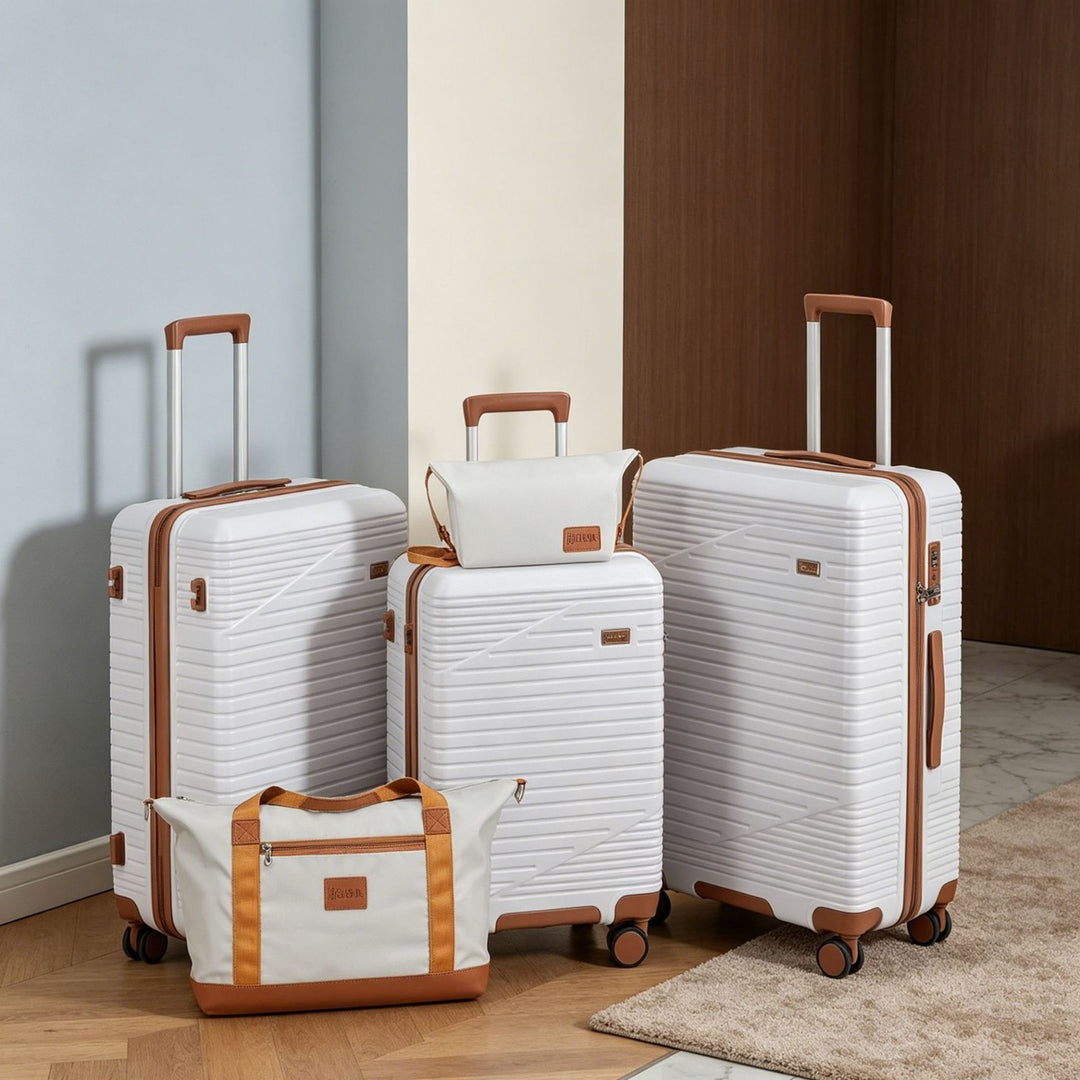 Unisex Multi-Functional Hard Shell Spinner Suitcase Bowlift