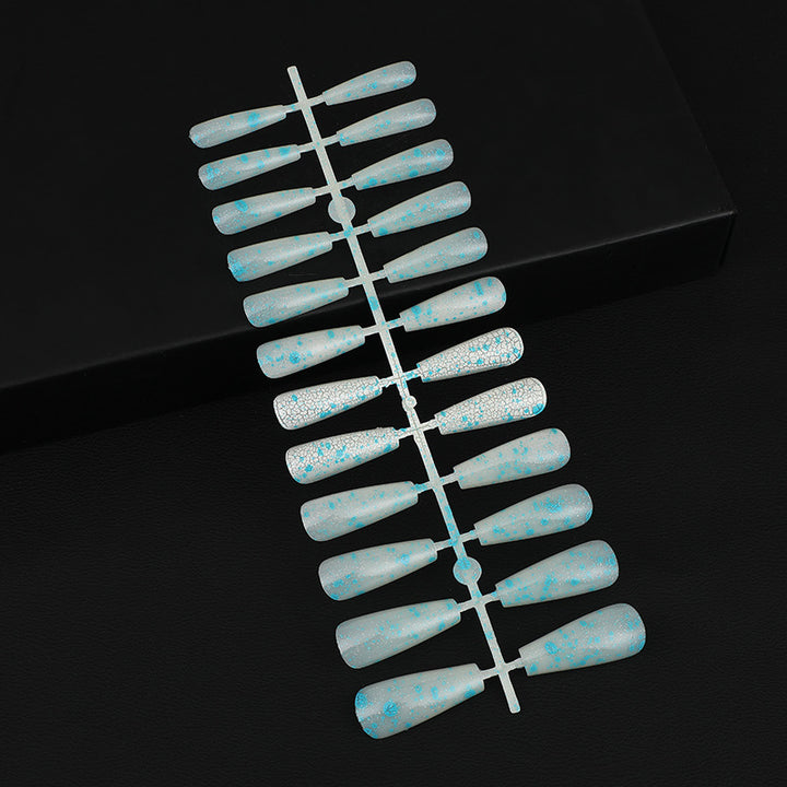 Artificial nails with delicate floral design Bowlift