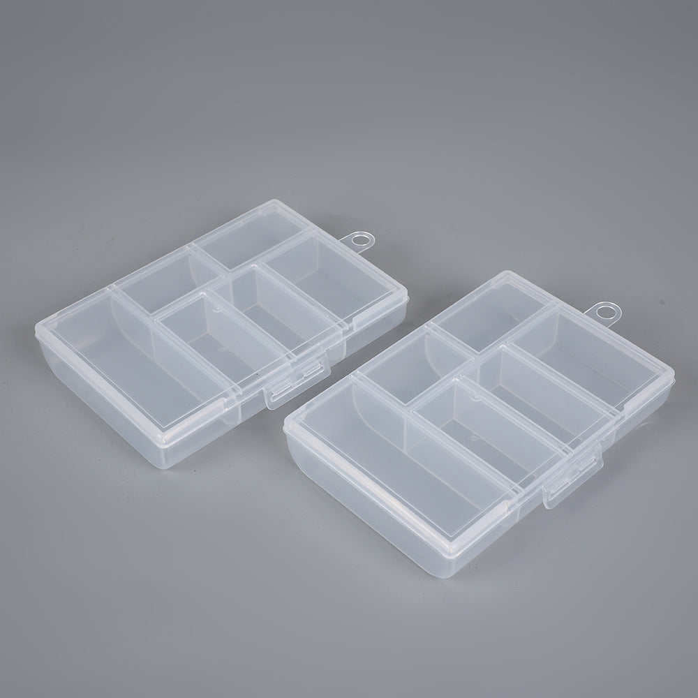 Multi-Section Craft Storage Organizer Box Bowlift