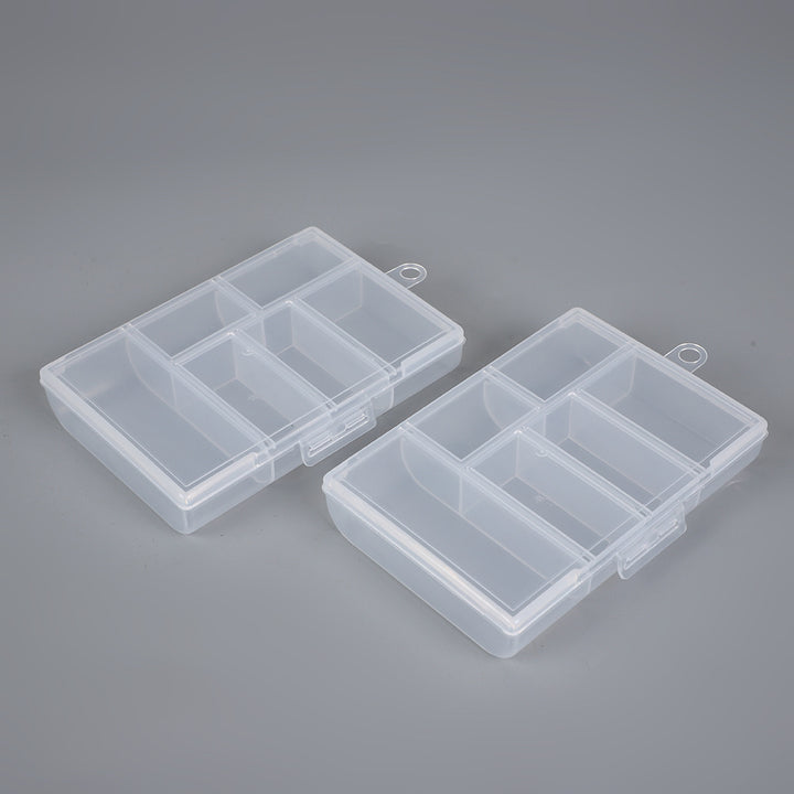 Multi-Section Craft Storage Organizer Box Bowlift