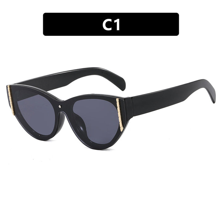 Women's trendy sunglasses with elegant cat-eye design and high-quality frame Bowlift