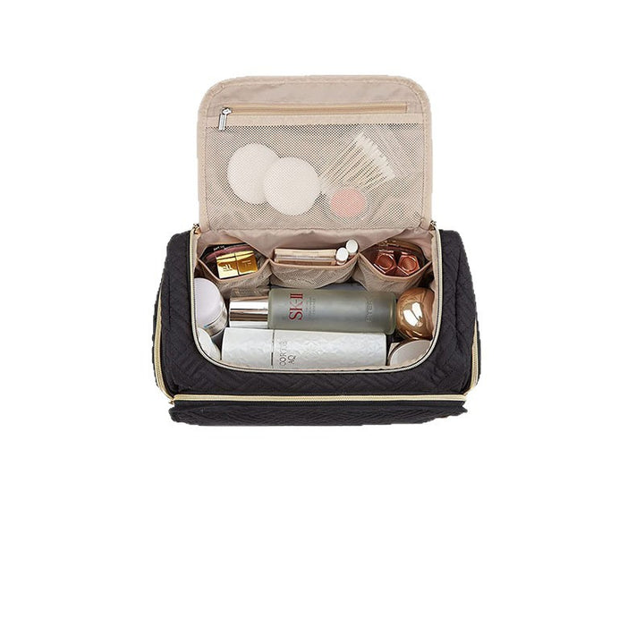Cosmetic Organizer Bag with Multi-functional Interior Layout Bowlift