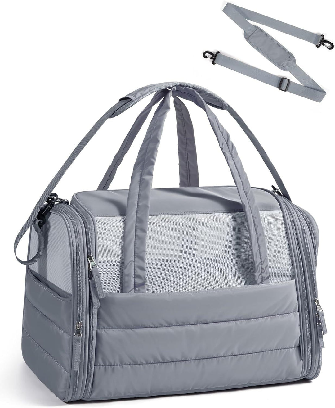 Pet Carrier Bag with Ventilation Mesh Bowlift