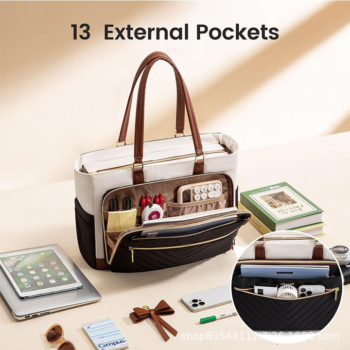 Multi-Functional Quilted Tote Bag Bowlift