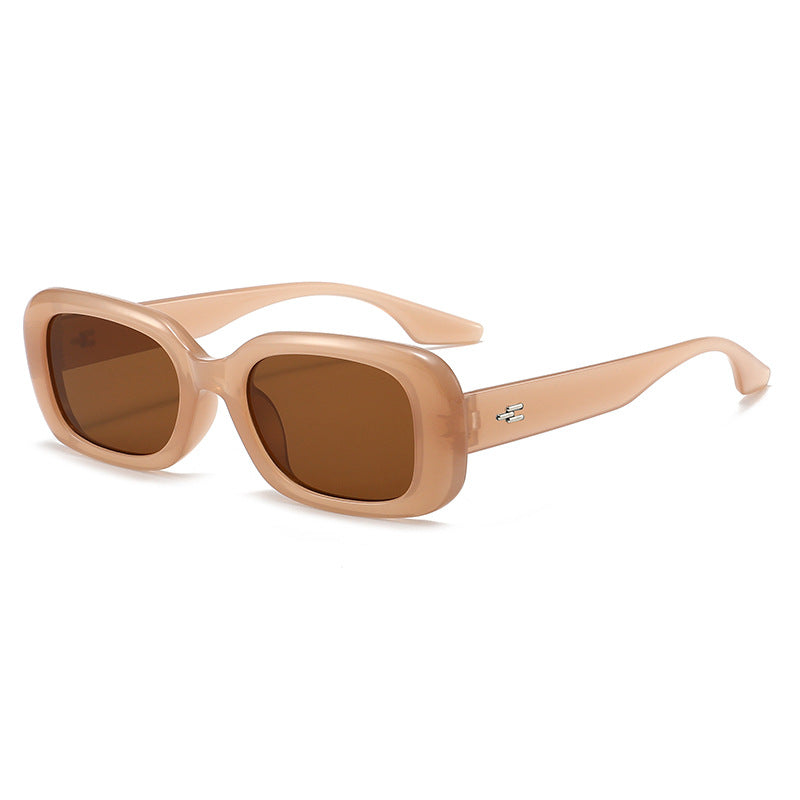 Retro Square Frame Sunglasses