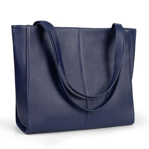 Elegant and Spacious Leather Bag Bowlift