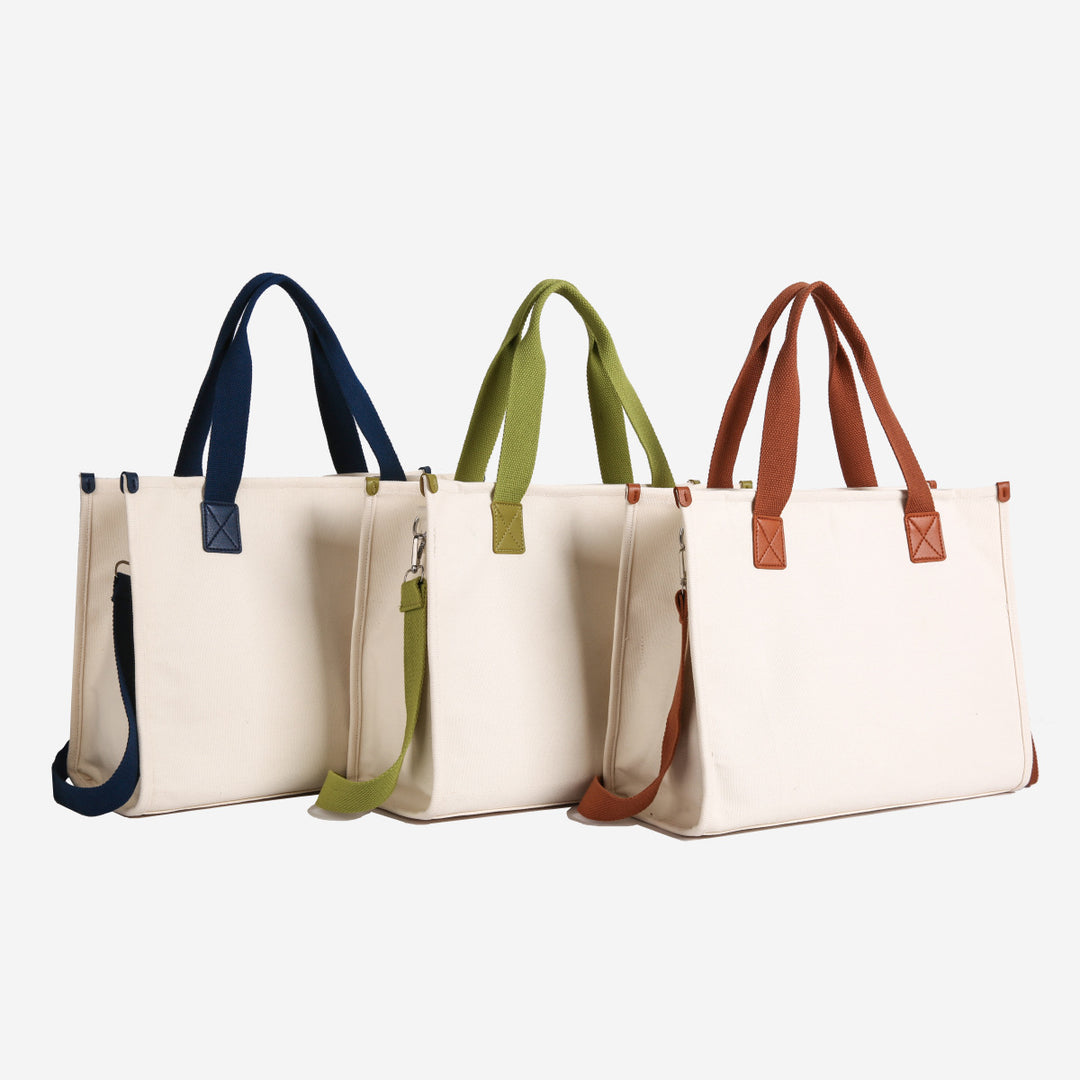 Women's tote bag with double storage and sturdy carrying handles Bowlift