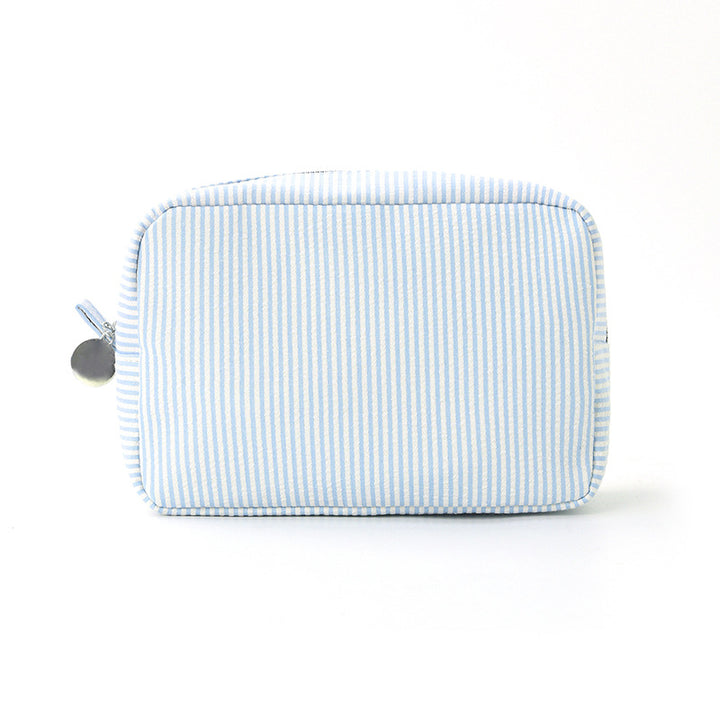 Cosmetic Organizer Bag Made of Textured Material Bowlift