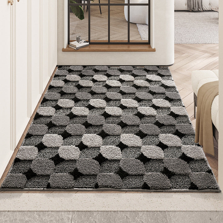 Geometric Pattern Area Rug Bowlift