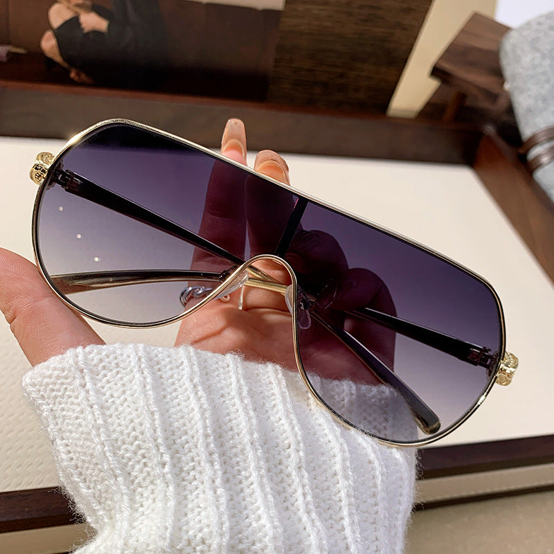Women oversized pilot sunglasses Bowlift