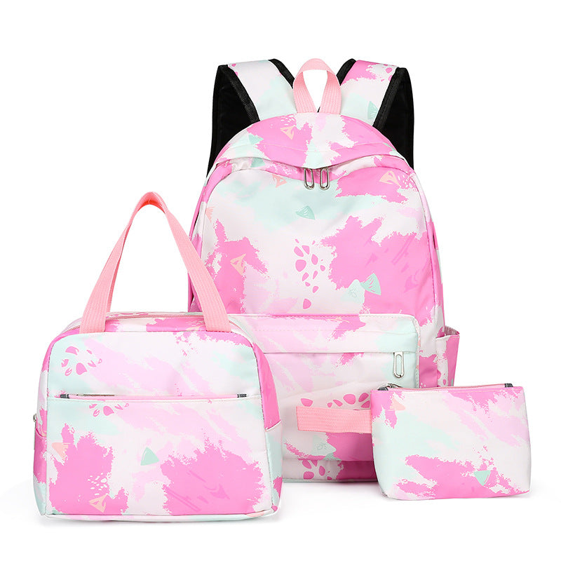 Backpack set with insulated lunchbox and practical case Bowlift
