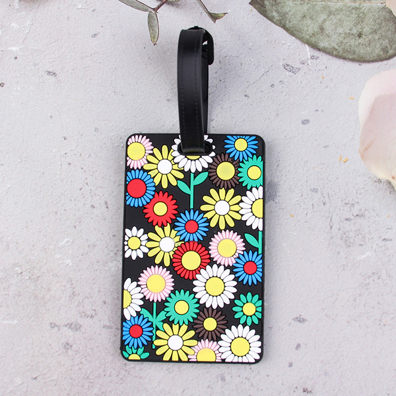 Geometric Pattern Luggage Tag Bowlift
