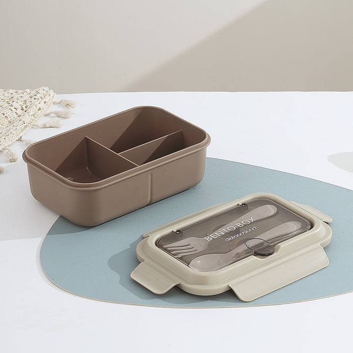 Leakproof Compartmentalized Kids Bento Lunchbox with Removable Round Soup Bowl and Utensil Storage Bowlift