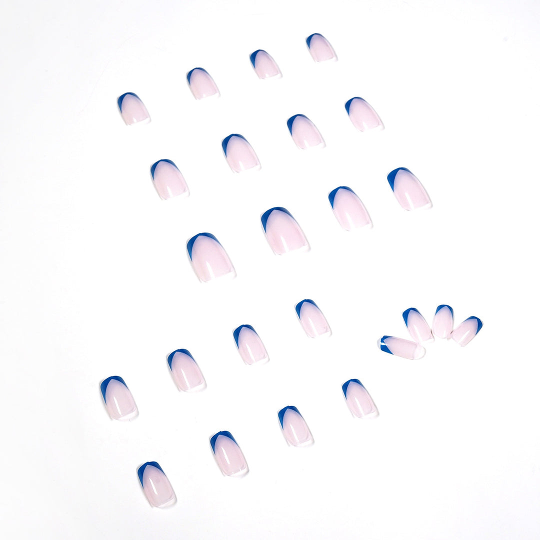 Stylish nail art with modern French tips Bowlift