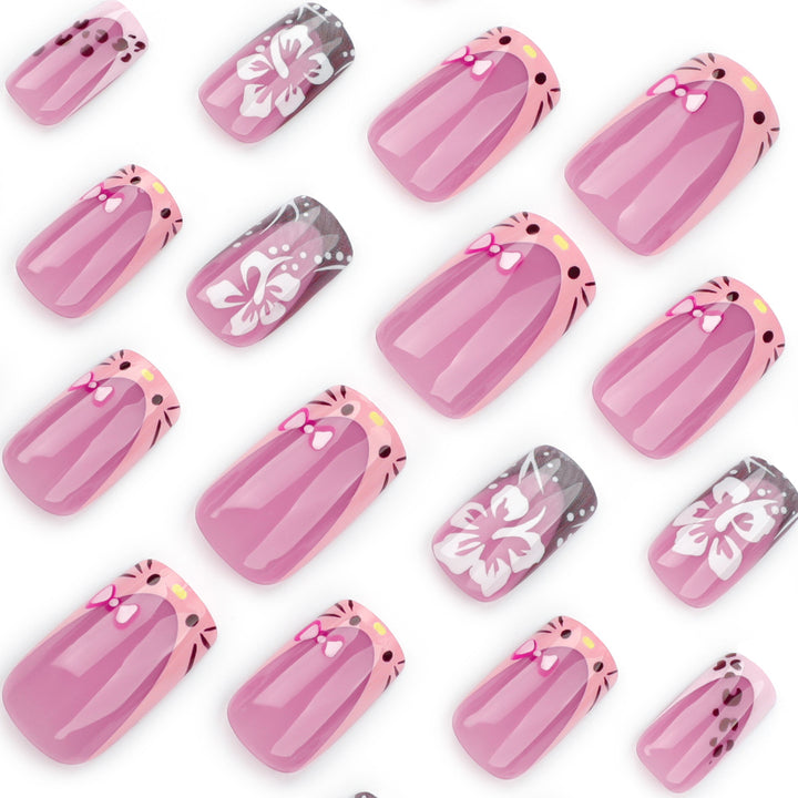 Artistic nail designs with floral accents Bowlift 1789124010