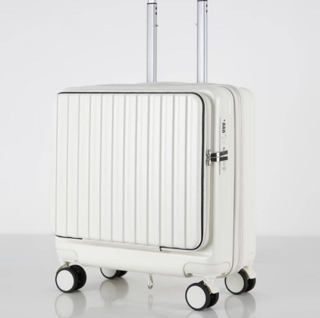 Unisex Compact Multi-Directional Spinner Suitcase Bowlift