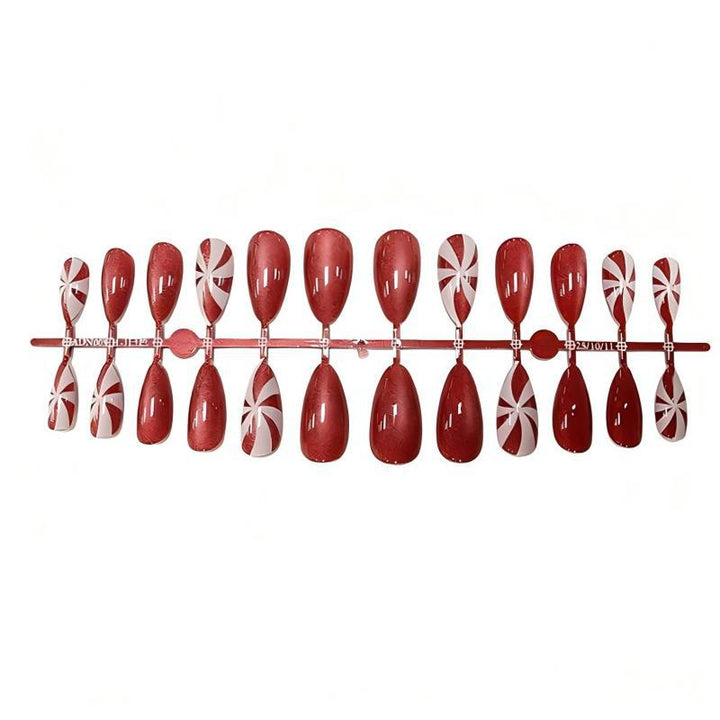 Glittery Stiletto Press-On Nail Set Bowlift