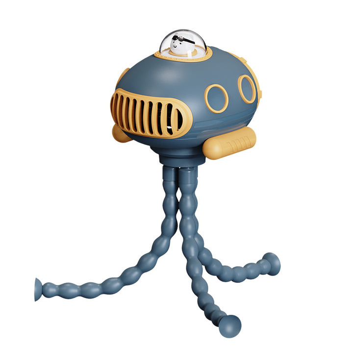 Unisex nan multifunctional baby toy with flexible suction cup legs, grasp and biting functions Bowlift