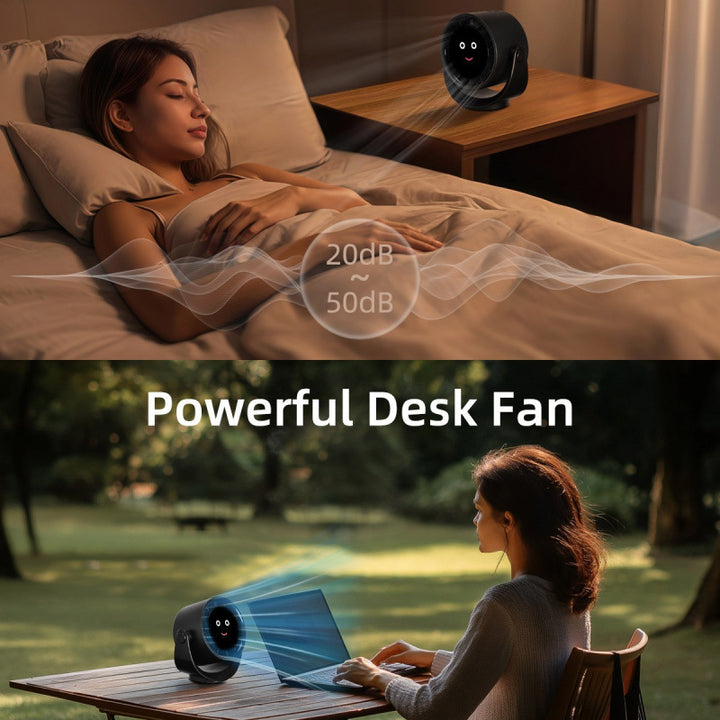 Whimsical Desktop Cooling Fan Bowlift