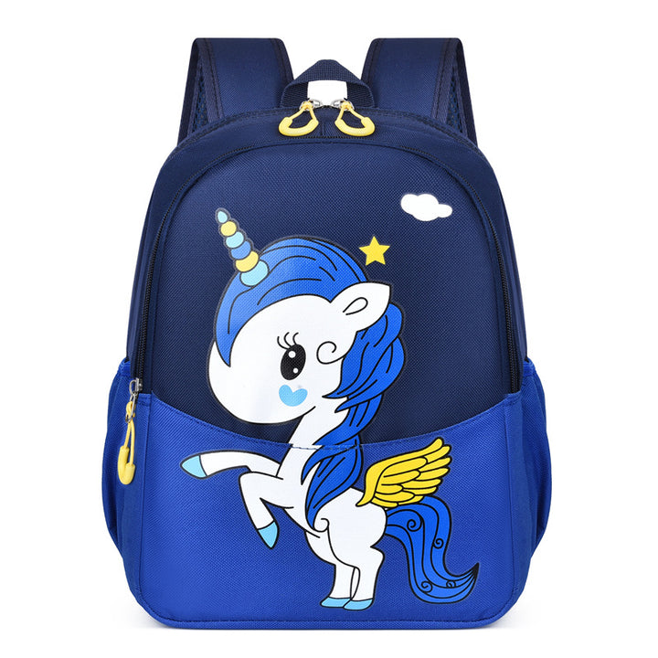 Unicorn-Themed Playful School Backpack Bowlift
