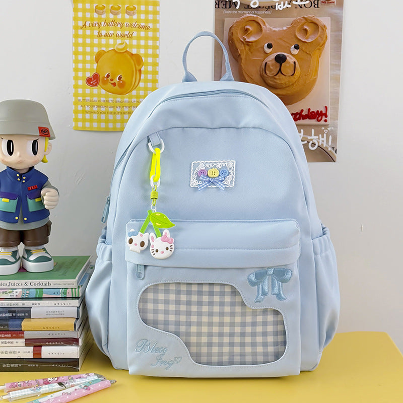 Trendy Graphic Print Backpack
